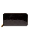 Secondhand Louis Vuitton Monogram Vernis Zippy Long Wallet