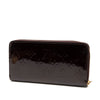 Secondhand Louis Vuitton Monogram Vernis Zippy Long Wallet