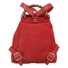 Secondhand Gucci Bamboo Red Suede Bag