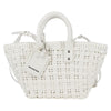 Secondhand Balenciaga Bistrot Panier White Patent Leather Bag
