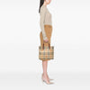 Burberry Haymarket Check Coated Canvas Tote Secondhand