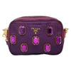 Prada Tessuto pietre Crossbody Crystal