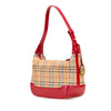 Burberry Haymarket Check Canvas Shoulder Bag Secondhand