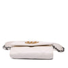Secondhand Chanel Quilted Lambskin Chanel 19 Card Holder On Chain