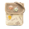 LOEWE 160th Anniversary Suede Trimmed Canvas Crossbody Secondhand