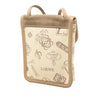 LOEWE 160th Anniversary Suede Trimmed Canvas Crossbody Secondhand
