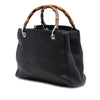 Gucci Small Calfskin Bamboo Shopper Satchel Secondhand