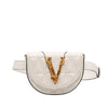 Versace Quilted Nappa Virtus V Crossbody Belt Bag Secondhand