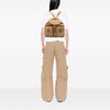 Gucci Suede Bamboo Drawstring Backpack Secondhand