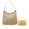 Secondhand Fendi Zucca Canvas Shoulder Bag