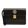 Versace Leather Medusa Sunburst Clutch Secondhand