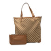 Gucci GG Canvas Craft Tote Secondhand