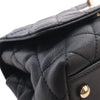 Chanel Extra Mini Quilted Caviar Coco Top Handle Bag Secondhand