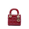 Dior Mini Patent Cannage Lady Dior Secondhand