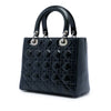Dior Medium Patent Cannage Lady Dior Secondhand