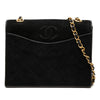 Chanel Small CC Quilted Suede Chain Crossbody Secondhand