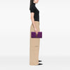 Saint Laurent Textured Leather Chyc Ligne Clutch Secondhand