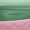 Chanel Mini Rectangular Bicolor Quilted Lambskin Top Handle Flap Secondhand