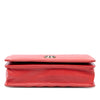 Secondhand Chanel CC Diagonal Quilted Goatskin Wallet On Chain