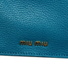 Miu Miu Bicolor Goatskin Madras Crossbody Secondhand