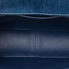 Chanel Old Medium Quilted Denim and Tweed Boy Flap Secondhand