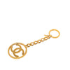 Chanel CC Gold Plated Key Chain Secondhand