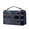 Dior Patent Studded Diorama Top Handle Wallet on Chain Secondhand