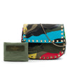 Valentino Nappa and Canvas Camouflage Rockstud Flap Crossbody Secondhand