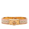 Hermès Narrow Printed Enamel Clic Anneau Bracelet PM Secondhand