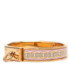Hermès Narrow Printed Enamel Clic Anneau Bracelet PM Secondhand