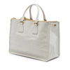 Prada Saffiano Lux Double Zip Satchel Secondhand