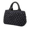 Prada Raffia Effect Crochet Pois Satchel Secondhand