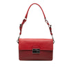 Prada Bicolor Saffiano Sound Lock Shoulder Bag Secondhand