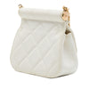 Chanel CC Quilted Caviar Frame Flap Clutch with Chain Secondhand