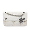 Chanel CC Quilted Lambskin Double Turnlock Flap Secondhand