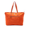 Prada Saffiano Trimmed Tessuto Satchel Secondhand