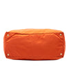 Prada Saffiano Trimmed Tessuto Satchel Secondhand