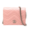 Gucci Mini GG Marmont Matelasse Calfskin Wallet On Chain Secondhand