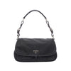 Prada Saffiano Trimmed Tessuto Shoulder Bag Secondhand