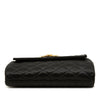 Chanel Mini Crystal Embellished CC Vertical Quilted Satin Evening Bag Secondhand