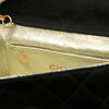 Chanel Mini Crystal Embellished CC Vertical Quilted Satin Evening Bag Secondhand
