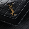 Saint Laurent Mini Quilted Lambskin Monogram Gaby Crossbody Secondhand