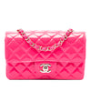 Chanel Mini Rectangular Classic Patent Single Flap Secondhand