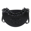 Ferragamo Calfskin Aura Crescent Satchel Secondhand