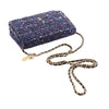 Chanel CC Tweed Charms Wallet On Chain Secondhand