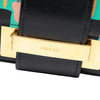 Secondhand Prada Floral Printed Leather Plex Ribbon Crossbody