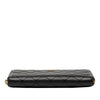 Chanel CC Quilted Caviar Zip Around Long Wallet Secondhand