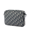Dior Oblique Canvas Saddle Triple Pouch Secondhand