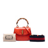 Gucci Mini Calfskin 1947 Bamboo Top Handle Bag Secondhand