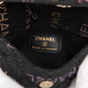 Chanel Fringe Denim Mood Clutch with Chain Secondhand
